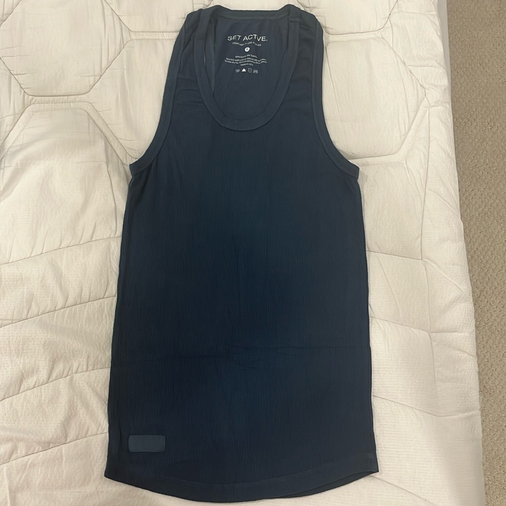 NWOT Set Active Racer Back Tank - Size Small